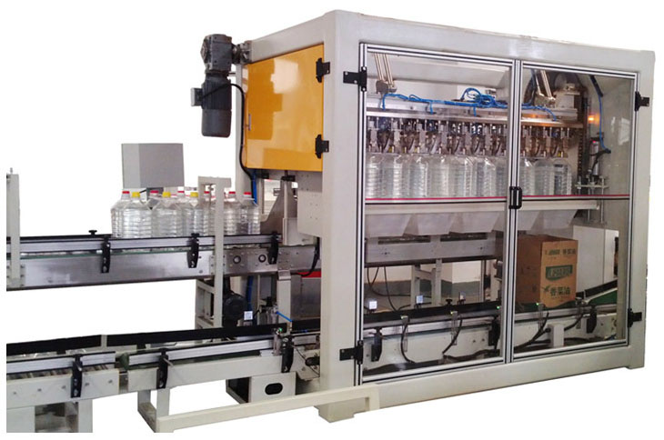 1升自動潤滑油開裝封箱包裝機(jī)